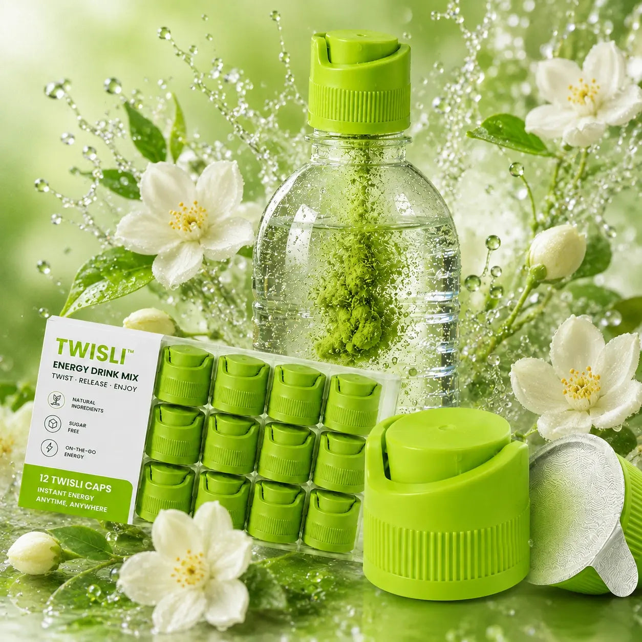 Twisli Energy Drink Mix Instant powder cap drink